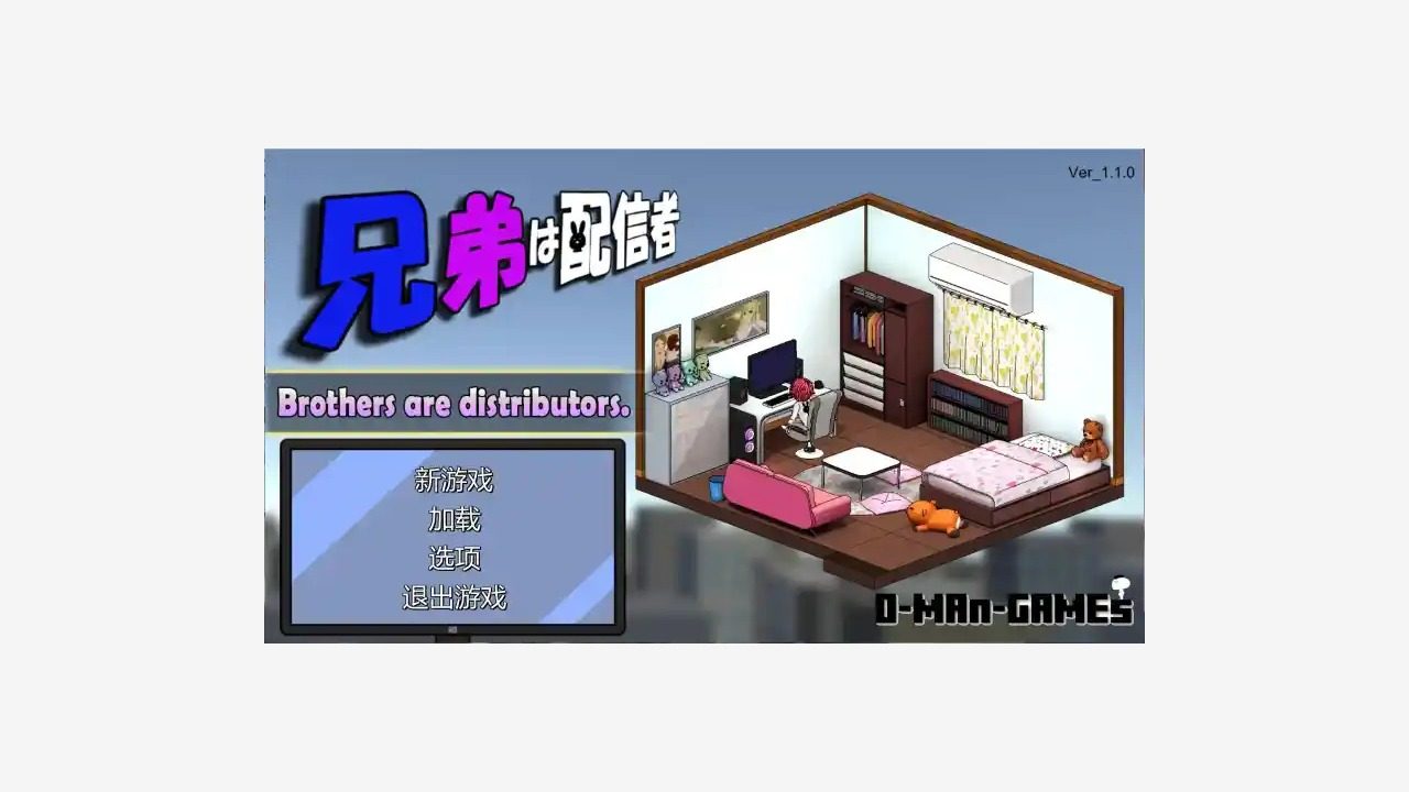 主播兄弟NTR二人 探索场景 画面